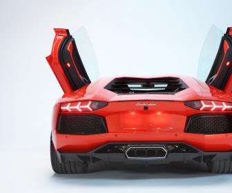 Lamborghini Aventador next